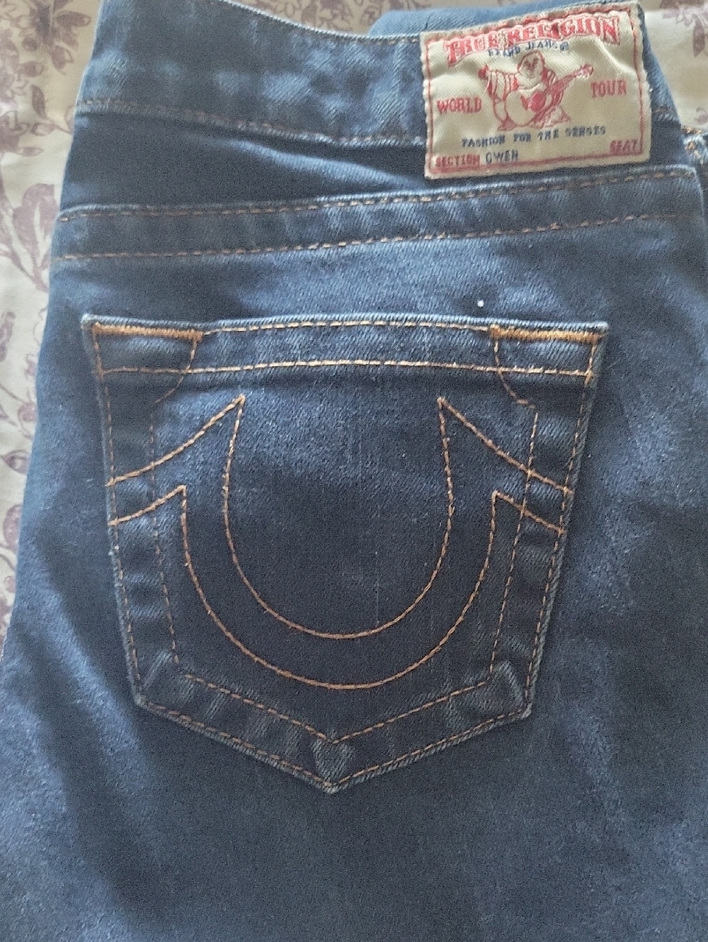 True Religion Dark Blue Skinny Jeans